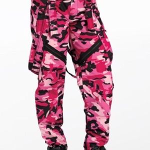 Pink Camo Hip Hop Dance Pants - Size SA